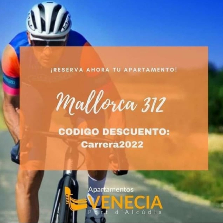 Mallorca 312 - April 30. BOOK THROUGH OUR WEBSITE AND YOU WILL GET A 10% DISCOUNT.